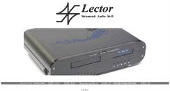Desktop Screenshot of lector-audio.com