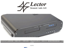 Tablet Screenshot of lector-audio.com